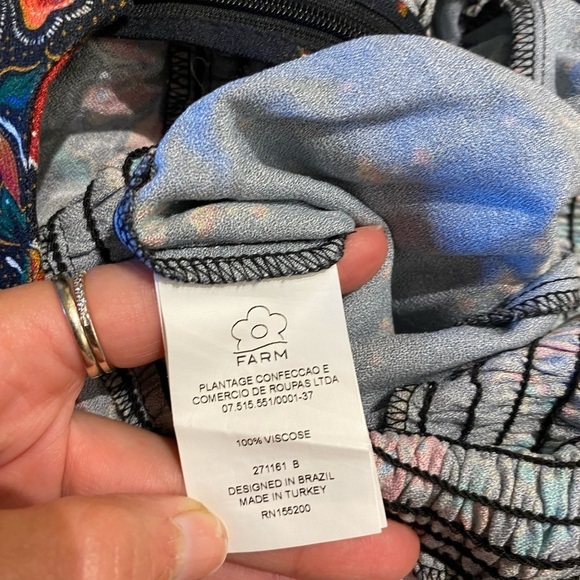 FARM Rio Floral Black Jumpsuit - Picture 7 of 10